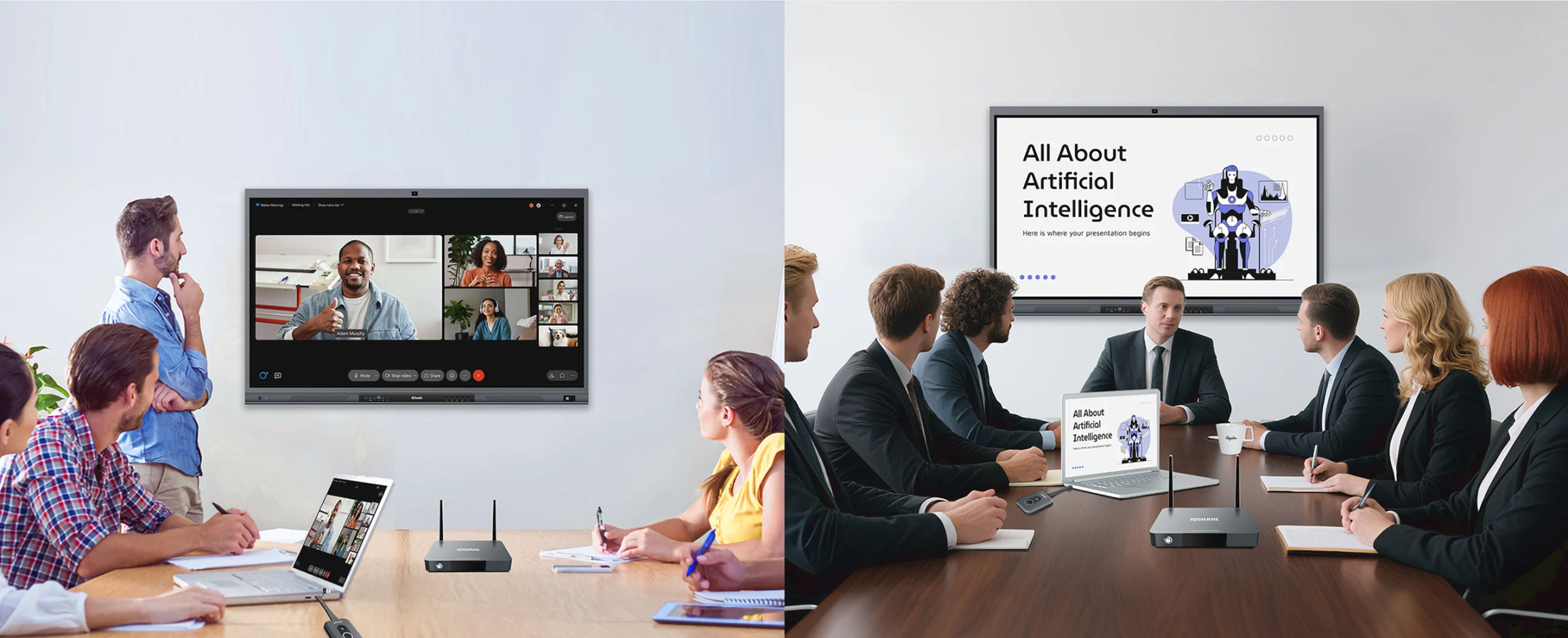 Screen Mirroring vs Casting vs Screen Sharing: What Is the Difference? - IQShare WP50