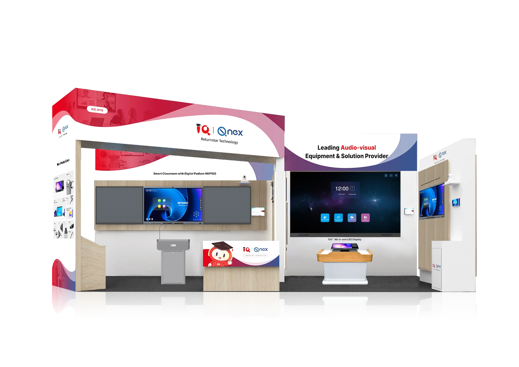 InfoComm Asia 2025: Empowering Connected Classrooms and Collaborative Spaces - 泰国展效果图 倒影亮度