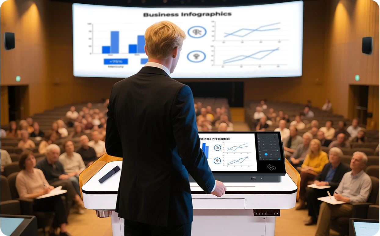 Desktop Digital Podium - NDP600 7